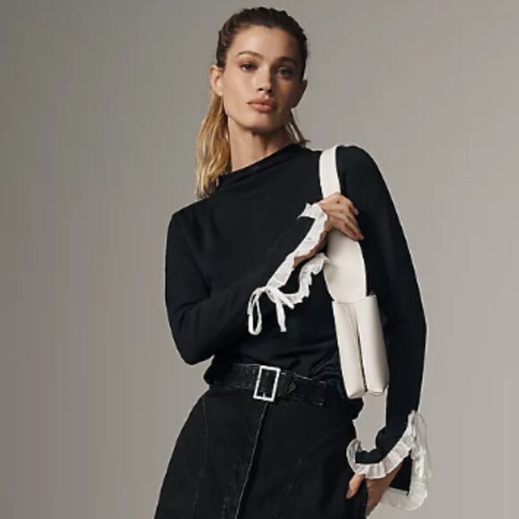 Brand New Maeve Ruffle-Sleeve Top - Picture 7 of 9